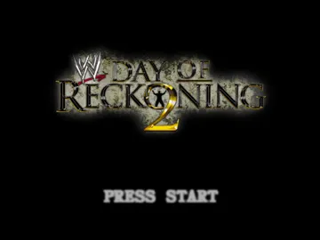 WWE Day of Reckoning 2 screen shot title